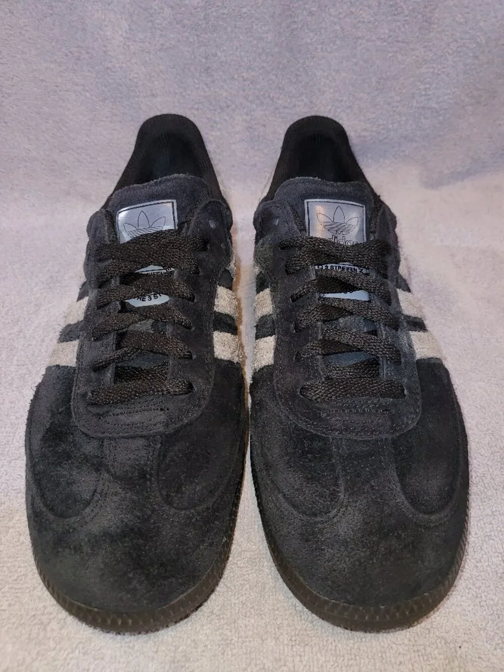 Adidas Samba ADV Black Grey Gum Sole IH3348 Men's Size 8 Sneakers (#2222)